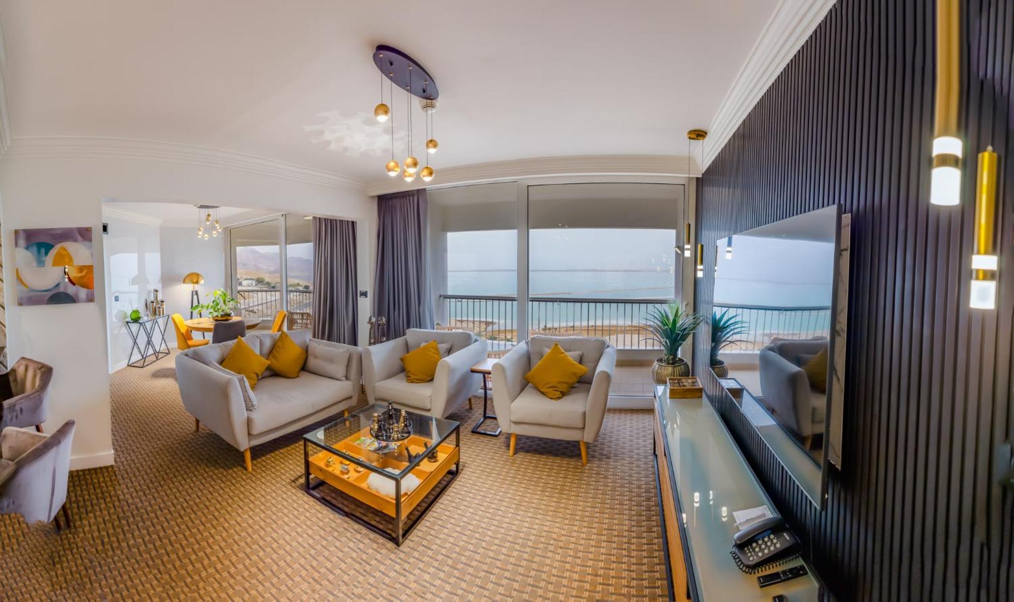 David Dead Sea Resort & Spa Ein Bokek Exterior photo A living room in a hotel